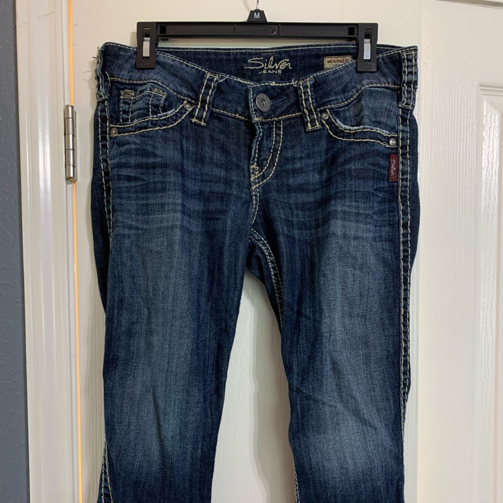 McKenzie Capri Silver Jeans